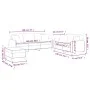Dreiteiliges Sofaset mit Kissen, helles graues Gewebe. von , Sofas - Ref: Foro24-3202142, Preis: 548,40 €, Rabatt: %