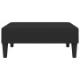 Zweiplätziges Schlafsofa mit Kissen und Hocker aus schwarzem Samt. von , Sofas - Ref: Foro24-3216222, Preis: 372,10 €, Rabatt: %