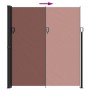 Braune seitliche ausziehbare Markise 220x600 cm. von , Sonnenschirme - Ref: Foro24-4004569, Preis: 124,73 €, Rabatt: %