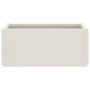 Jardinera PP blanco 80x36x35 cm by , Pots and planters - Ref: Foro24-368776, Price: 77,74 €, Discount: %