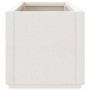 Blumenkasten aus weißem PP 80x36x35 cm von , Töpfe und Pflanzgefäße - Ref: Foro24-368776, Preis: 89,43 €, Rabatt: %