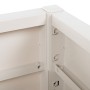 Blumenkasten aus weißem PP 80x36x35 cm von , Töpfe und Pflanzgefäße - Ref: Foro24-368776, Preis: 89,43 €, Rabatt: %