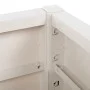 Jardinera PP blanco 80x36x35 cm by , Pots and planters - Ref: Foro24-368776, Price: 76,39 €, Discount: %