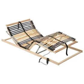 Elektrischer Lattenrost 42 Latten 7 Regionen 90x200 cm von vidaXL, Betten und Lattenroste - Ref: Foro24-321828, Preis: 333,95...