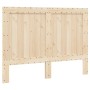 Estructura de cama con cabecero madera maciza pino 140x200 cm de , Camas y somieres - Ref: Foro24-3281540, Precio: 215,79 €, ...