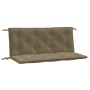 Gartenbankkissen 2 Stück Stoff Grau Taupe Melange 120x50x7 cm von , Kissen für Stühle und Sofas - Ref: Foro24-4002605, Preis:...