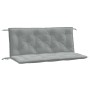 Gartenbankkissen 2 Stück in hellem meliertem Grau, 120x50x7 cm von , Kissen für Stühle und Sofas - Ref: Foro24-4002597, Preis...