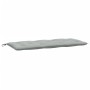 Gartenbankkissen 2 Stück in hellem meliertem Grau, 120x50x7 cm von , Kissen für Stühle und Sofas - Ref: Foro24-4002597, Preis...