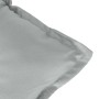 Gartenbankkissen 2 Stück in hellem meliertem Grau, 120x50x7 cm von , Kissen für Stühle und Sofas - Ref: Foro24-4002597, Preis...