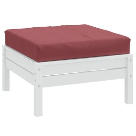 Kissen für Palettensofa aus Stoff in Rotwein-Melange 60x60x10 cm. von , Kissen für Stühle und Sofas - Ref: Foro24-4002672, Pr...