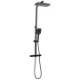 Set de ducha de doble cabezal con mezclador y flexo latón negro by , shower heads - Ref: Foro24-4013454, Price: 171,13 €, Dis...