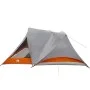 Tienda de campaña para 4 personas impermeable gris y naranja by , tents - Ref: Foro24-94715, Price: 125,05 €, Discount: %