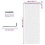 Mosquitera de cadena para puerta aluminio 80x201 cm by , Mosquito nets for windows - Ref: Foro24-4010008, Price: 70,18 €, Dis...