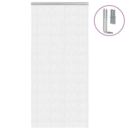 Mosquitera de cadena para puerta aluminio 100x212 cm by , Mosquito nets for windows - Ref: Foro24-4010015, Price: 89,92 €, Di...