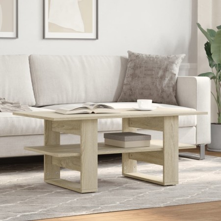 Mesa de centro madera de ingeniería roble Sonoma 102x55x42 cm von , Couchtisch - Ref: Foro24-823264, Preis: 57,14 €, Rabatt: %