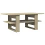 Mesa de centro madera de ingeniería roble Sonoma 102x55x42 cm de , Mesas de centro - Ref: Foro24-823264, Precio: 56,27 €, Des...