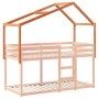 Techo de cama infantil madera maciza pino marrón 203x95,5x142cm de , Accesorios para camas y somieres - Ref: Foro24-846942, P...