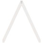 Massives weißes Kinderbett aus Holz 199x80,5x88 cm von , Zubehör für Betten und Lattenroste - Ref: Foro24-846956, Preis: 51,8...