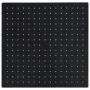 Schwarzer quadratischer Duschkopf aus Edelstahl mit Regeneffekt, 40 x 40 cm von vidaXL, Duschköpfe - Ref: Foro24-147698, Prei...