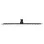 Cabezal ducha efecto lluvia acero inox cuadrado negro 40x40 cm de vidaXL, Cabezales de ducha - Ref: Foro24-147698, Precio: 55...
