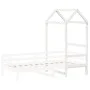 Kinderbettgestell Massivholz Weiß 108x70x176,5 cm von , Zubehör für Betten und Lattenroste - Ref: Foro24-846989, Preis: 84,10...
