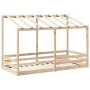 Kinderbett mit massivem Kieferndach 80x200 cm von , Betten und Lattenroste - Ref: Foro24-847003, Preis: 105,52 €, Rabatt: %