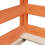 Kinderbett mit massivem Kieferndach in Braun 90x190 cm von , Betten und Lattenroste - Ref: Foro24-847008, Preis: 128,39 €, Ra...