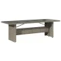 Set comedor jardín 7 pzas y cojines ratán sintético gris by , Garden sets - Ref: Foro24-3277602, Price: 1,00 €, Discount: %