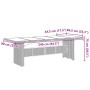 Set comedor jardín 7 pzas y cojines ratán sintético gris de , Conjuntos de jardín - Ref: Foro24-3277602, Precio: 1,00 €, Desc...