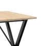 Esstisch mit massivem Kiefernholz- und Stahlrahmen 70x70x75 cm. von , Küchen- und Esstische - Ref: Foro24-3282693, Preis: 74,...