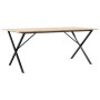Esstisch mit massivem Kiefernholz- und Stahlrahmen 180x90x75cm. von , Küchen- und Esstische - Ref: Foro24-3282700, Preis: 140...