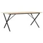 Mesa de comedor marco X madera maciza pino y acero 180x90x75cm de , Mesas de cocina y de comedor - Ref: Foro24-3282700, Preci...