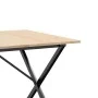 Mesa de comedor marco X madera maciza pino y acero 180x90x75cm de , Mesas de cocina y de comedor - Ref: Foro24-3282700, Preci...
