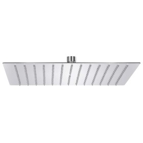 Square rain effect shower head 304 stainless steel 30x30 cm by vidaXL, shower heads - Ref: Foro24-147688, Price: 30,71 €, Dis...