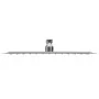 Square rain effect shower head 304 stainless steel 30x30 cm by vidaXL, shower heads - Ref: Foro24-147688, Price: 32,05 €, Dis...
