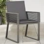 Sillones de jardín con cojines 2 uds ratán sintético negro by , Garden chairs - Ref: Foro24-4008115, Price: 158,92 €, Discoun...