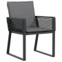 Sillones de jardín con cojines 2 uds ratán sintético negro by , Garden chairs - Ref: Foro24-4008115, Price: 158,92 €, Discoun...