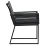 Sillones de jardín con cojines 2 uds ratán sintético negro by , Garden chairs - Ref: Foro24-4008115, Price: 161,01 €, Discoun...
