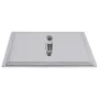Cabezal de ducha cuadrado efecto lluvia acero inox 304 30x30 cm de vidaXL, Cabezales de ducha - Ref: Foro24-147688, Precio: 3...