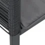 Sillones de jardín con cojines 2 uds ratán sintético negro by , Garden chairs - Ref: Foro24-4008115, Price: 158,92 €, Discoun...