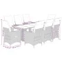 Set de comedor de jardín 9 pzas y cojines ratán sintético negro by , Garden sets - Ref: Foro24-3276870, Price: 1,00 €, Discou...