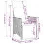 Set de comedor de jardín 9 pzas y cojines ratán sintético negro by , Garden sets - Ref: Foro24-3276870, Price: 1,00 €, Discou...