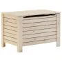 Caja de almacenaje con tapa RANA madera maciza pino 100x49x54cm by , Storage trunks - Ref: Foro24-4002323, Price: 101,26 €, D...