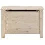 Caja de almacenaje con tapa RANA madera maciza pino 100x49x54cm by , Storage trunks - Ref: Foro24-4002323, Price: 101,26 €, D...
