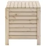 Caja de almacenaje con tapa RANA madera maciza pino 100x49x54cm by , Storage trunks - Ref: Foro24-4002323, Price: 101,26 €, D...