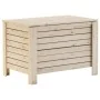 Caja de almacenaje con tapa RANA madera maciza pino 100x49x54cm by , Storage trunks - Ref: Foro24-4002323, Price: 101,26 €, D...