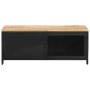Solid raw mango wood coffee table 90x50x37 cm by vidaXL, Coffee table - Ref: Foro24-323136, Price: 213,20 €, Discount: %