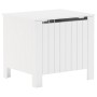 Caja de almacenaje y tapa RANA madera maciza blanca 60x49x54 cm von , Aufbewahrungskisten - Ref: Foro24-4002328, Preis: 81,81...