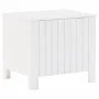 Caja de almacenaje y tapa RANA madera maciza blanca 60x49x54 cm by , Storage trunks - Ref: Foro24-4002328, Price: 80,56 €, Di...