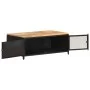 Mesa de centro de madera maciza de mango en bruto 90x50x37 cm de vidaXL, Mesas de centro - Ref: Foro24-323136, Precio: 210,04...